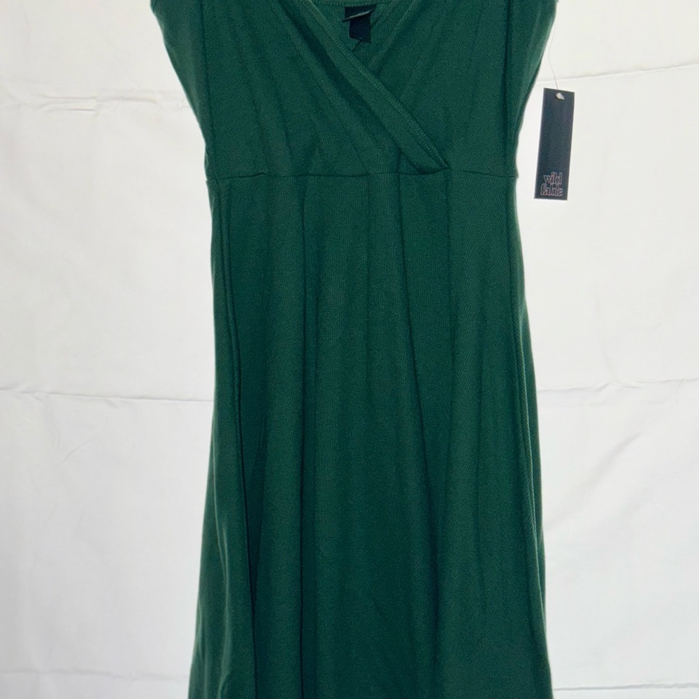 Wild Fable Deep Green Mini Dress